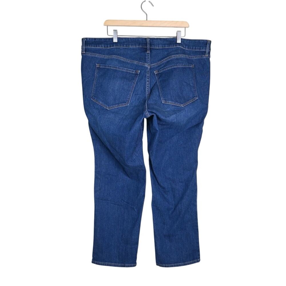 Old Navy Women's 20 Mid Rise Power Slim Straight Jean - Picture 2 of 10